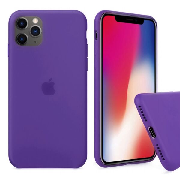 

Чехол Silicone Full Cover для iPhone 11 Pro Purple