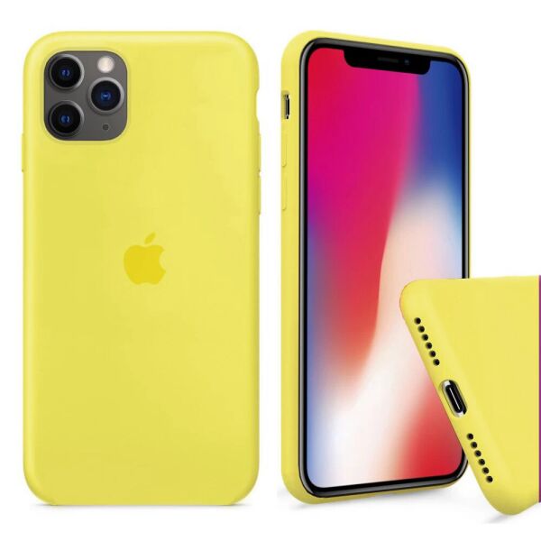 

Чехол Silicone Full Cover для iPhone 11 Pro Flash Lime