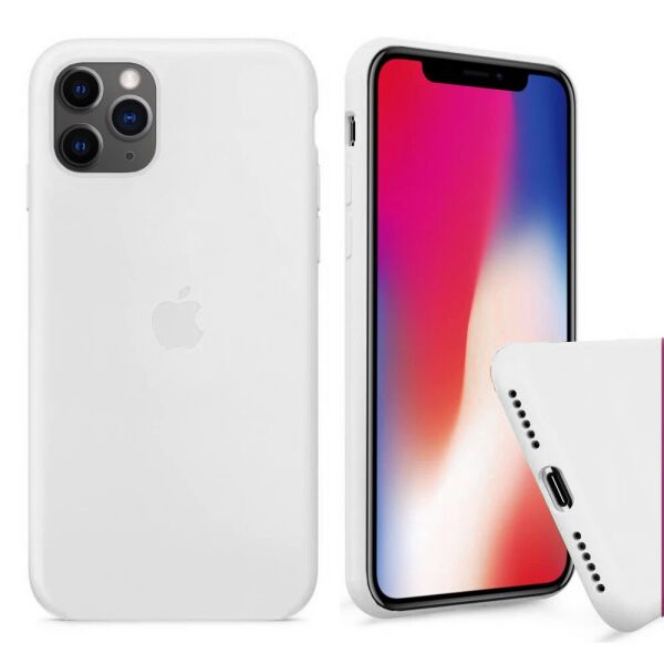

Чехол Silicone Full Cover для iPhone 11 Pro White