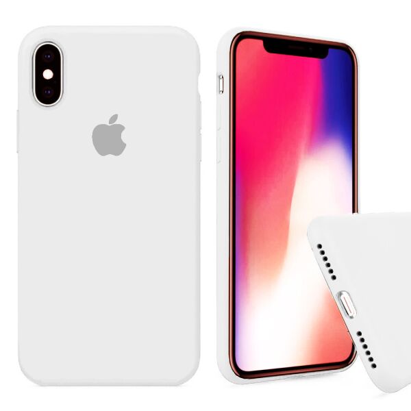 

Чехол Silicone Full Cover для iPhone X / XS White