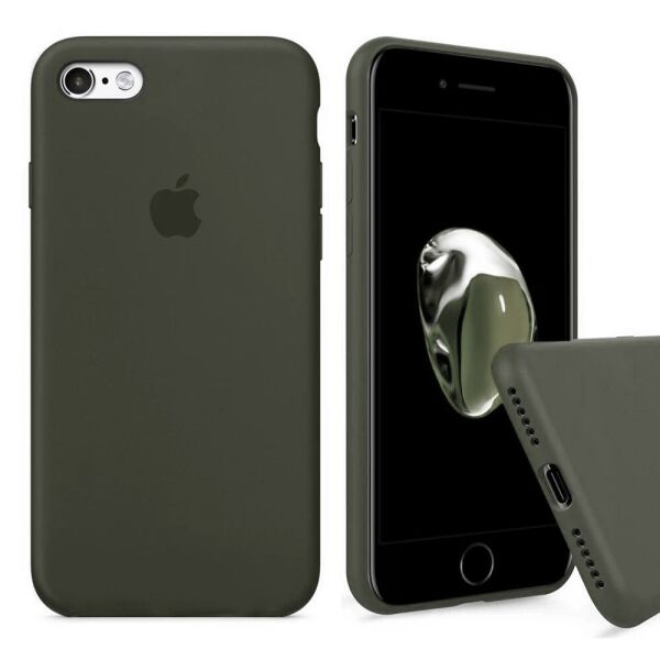 

Чехол Silicone Full Cover для iPhone 7 / 8 Dark Olive