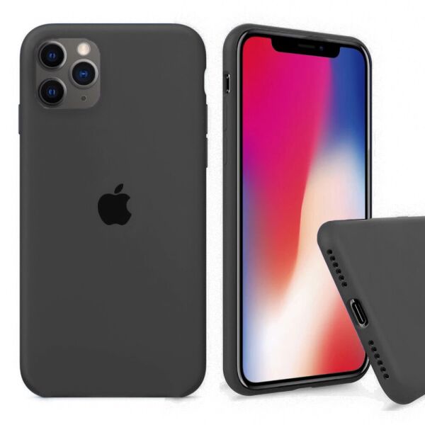 

Чехол Silicone Full Cover для iPhone 11 Pro Dark Grey