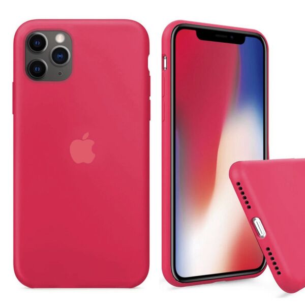 

Чехол Silicone Full Cover для iPhone 11 Pro Rose Red