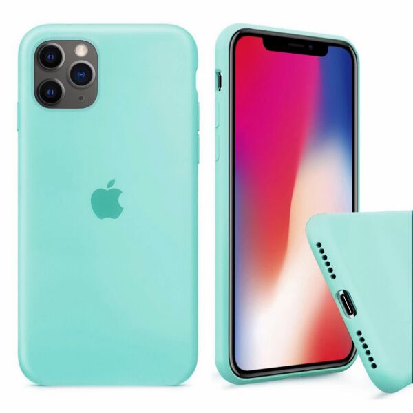 

Чехол Silicone Full Cover для iPhone 11 Pro Sea Blue