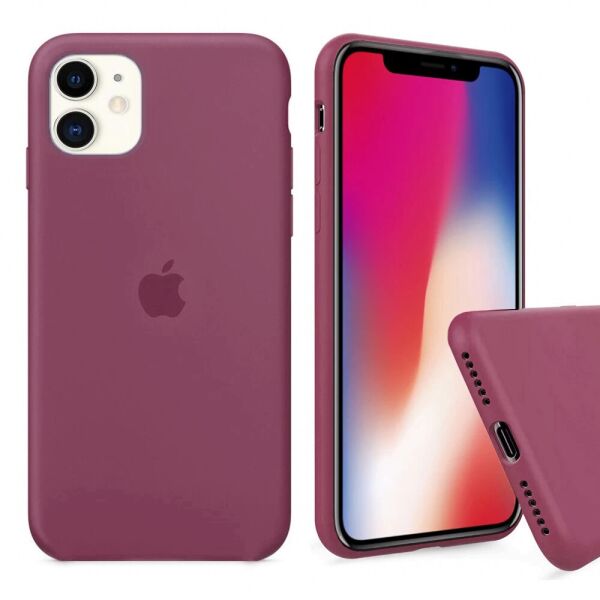 

Чехол Silicone Full Cover для iPhone 11 Maroon