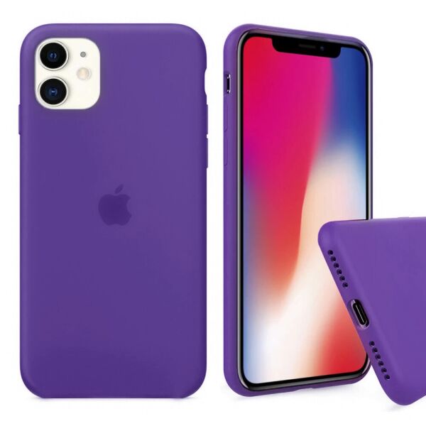 

Чехол Silicone Full Cover для iPhone 11 Purple