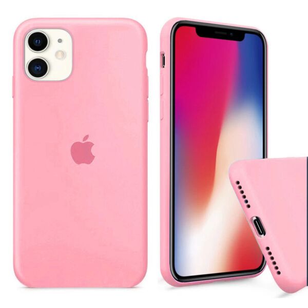 

Чехол Silicone Full Cover для iPhone 11 Light Pink