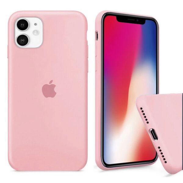 

Чехол Silicone Full Cover для iPhone 11 Nude