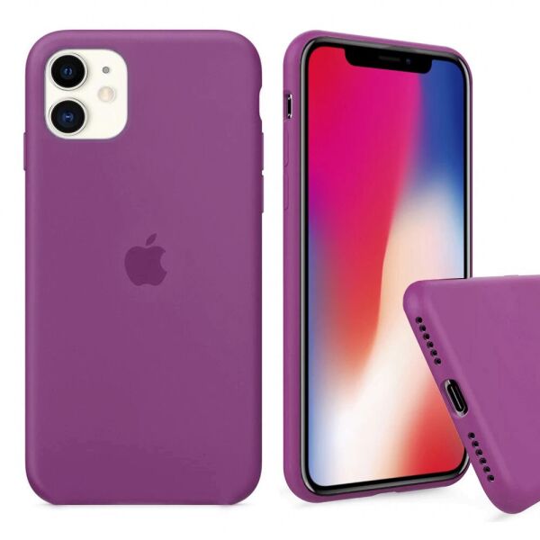 

Чехол Silicone Full Cover для iPhone 11 Grape