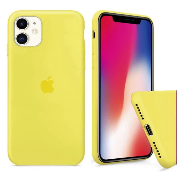 

Чехол Silicone Full Cover для iPhone 11 Flash Lime