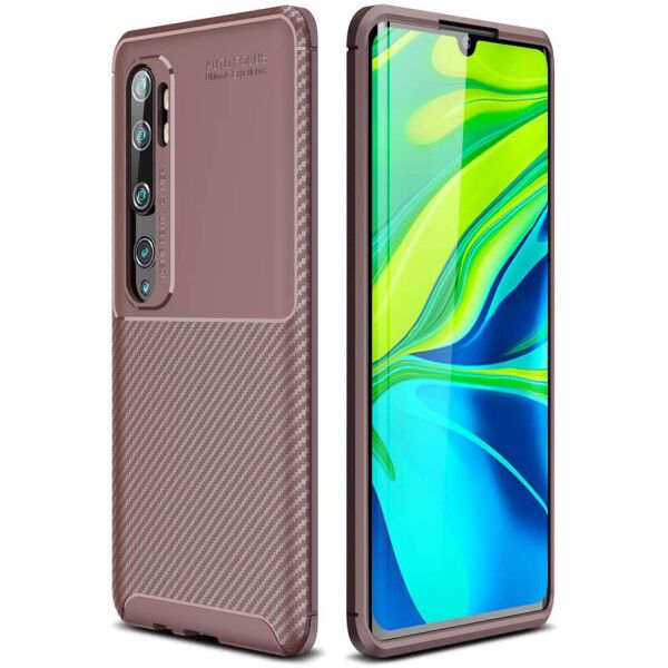 

Чехол Carbon Case для Xiaomi Mi Note 10 / Mi Note 10 Pro / Mi CC9 Pro Brown
