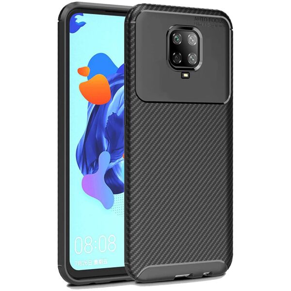 

Чехол Carbon Case для Xiaomi Redmi Note 9 Pro / Note 9s / Note 9 Pro Max Black