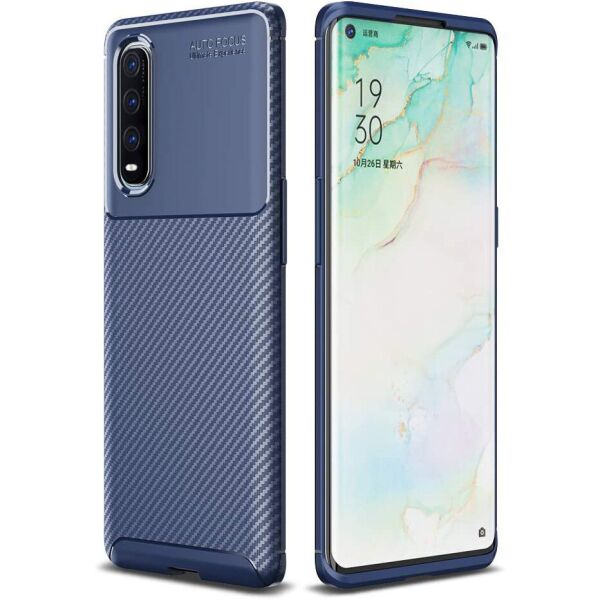 

Чехол Carbon Case для Oppo Find X2 Blue