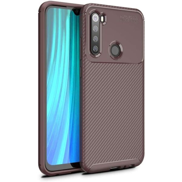 

Чехол Carbon Case для Xiaomi Redmi Note 8T Brown