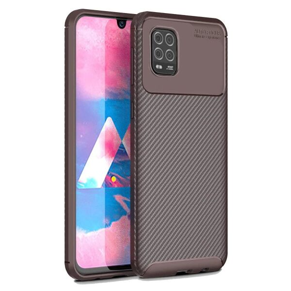 

Чехол Carbon Case для Xiaomi Mi 10 Lite Brown