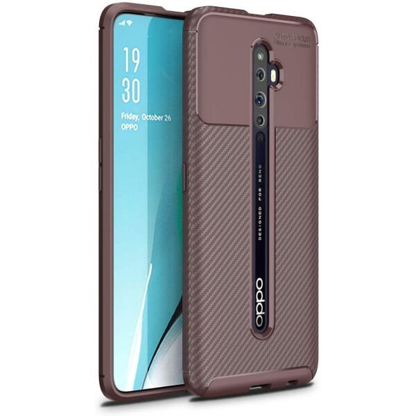 

Чехол Carbon Case для Oppo Reno 2Z / 2F Brown