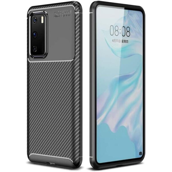 

Чехол Carbon Case для Huawei P40 Black