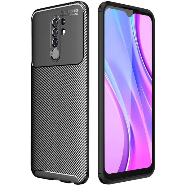 

Чехол Carbon Case для Xiaomi Redmi 9 Black