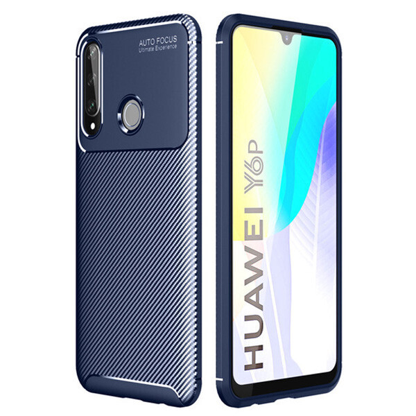 

Чехол Carbon Case для Huawei Y6p Blue