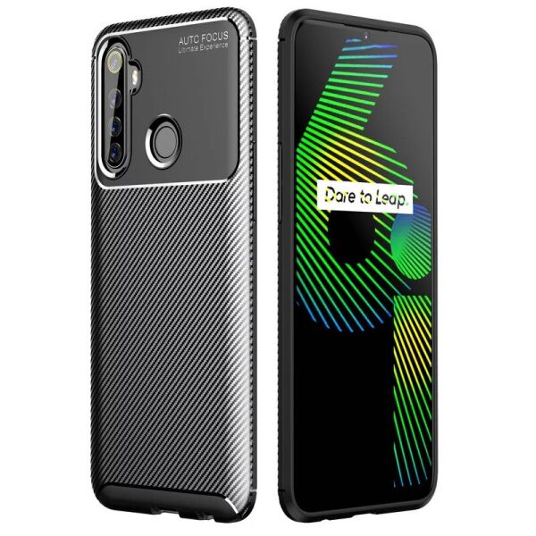 

Чехол Carbon Case для Realme 6i Black
