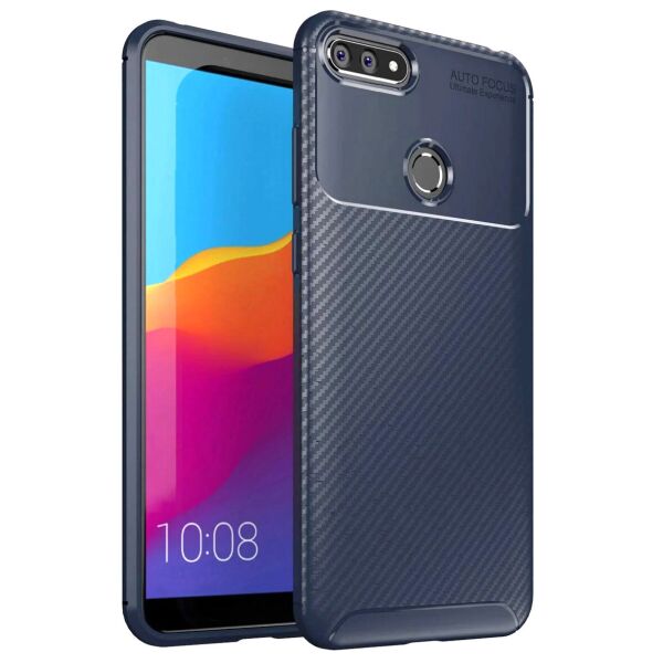 

Чехол Carbon Case для Oppo A12 Blue