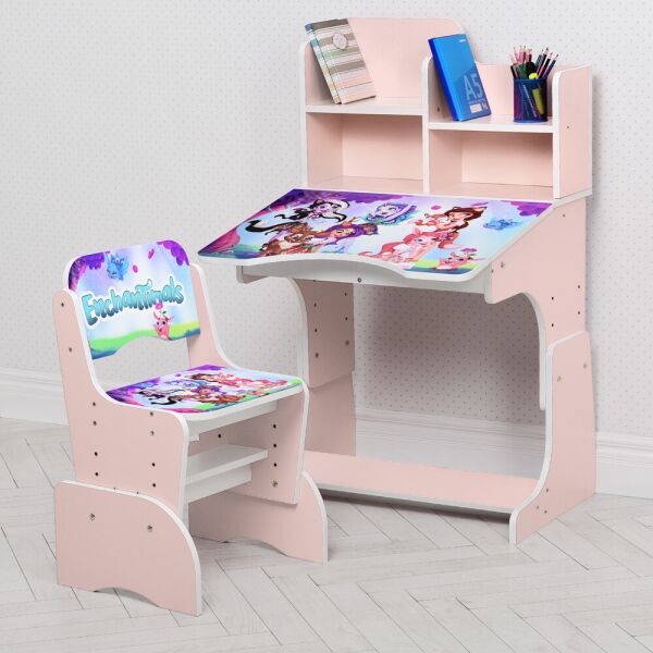 

Парта Bambi Enchantimals W 2071-57-4 Pink (W 2071-57)