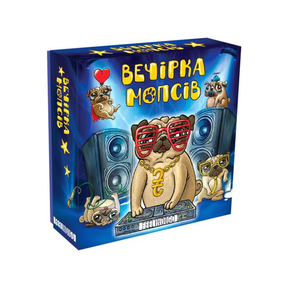 

Настольная игра ВЕЧЕРИНКА МОПСОВ