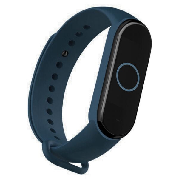 

Ремешок Colored Strap для Xiaomi Mi Band 5 Blue Cobalt