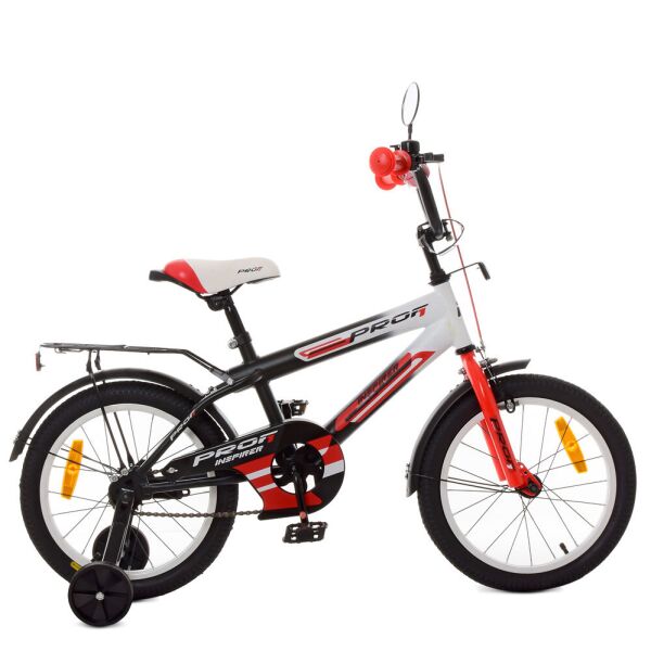 

Велосипед детский PROF1 18д. SY1855 белый Inspirer