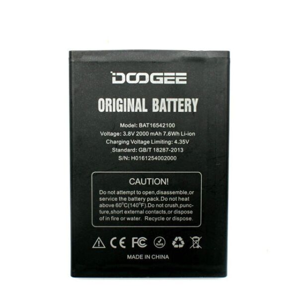 

Аккумулятор к телефону Doogee X9 mini 2000mAh