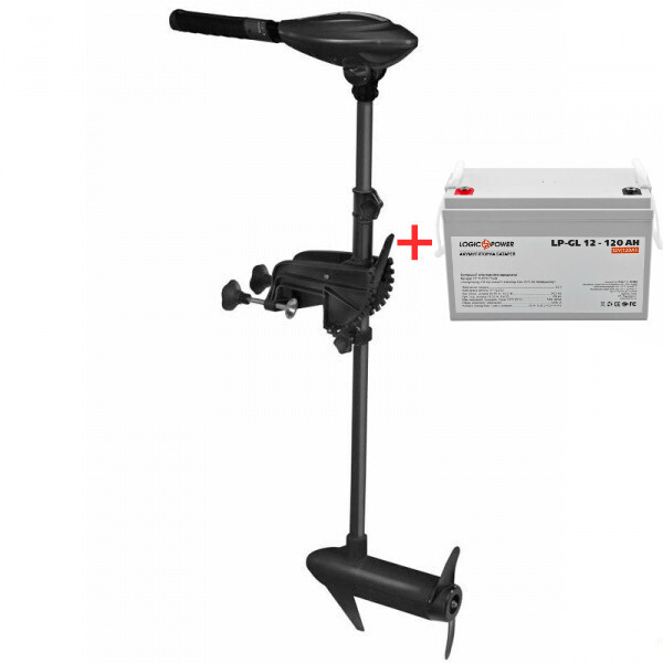 

Лодочный электромотор Haswing Osapian 55 LBS + Аккумулятор гелевый LOGICPOWER 120 Ач