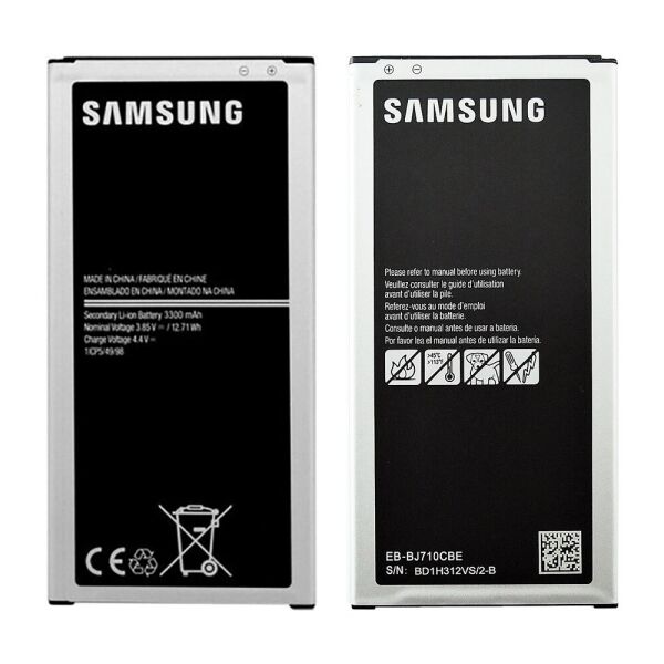 

Аккумулятор к Samsung EB-BJ710CBE 3300 mAh Galaxy J7 2016 J710 AAAA