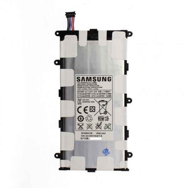

Аккумулятор SP4960C3B для Samsung P3100 Galaxy Tab2, P3110 Galaxy Tab2, P6200 Galaxy Tab Plus 4000mAh