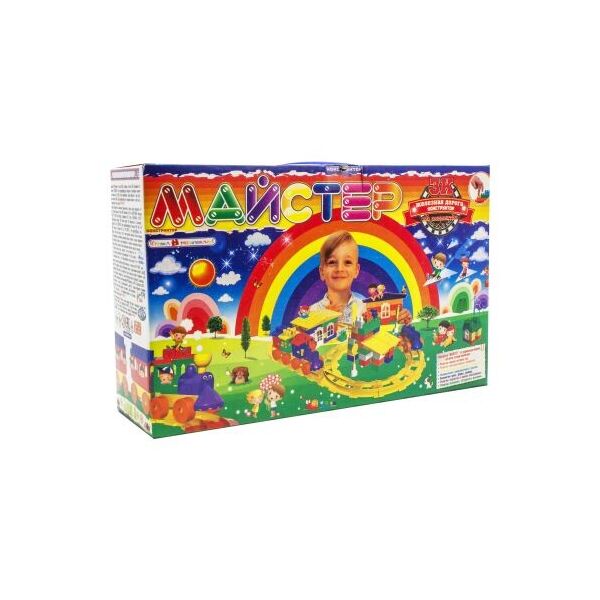 

Конструктор Мастер: Железная дорога 120 элементов 5210