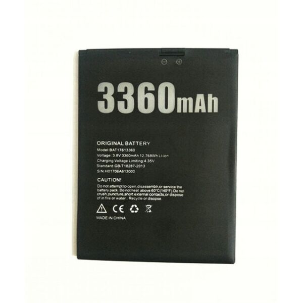 

Аккумулятор Doogee X30 3360mAh