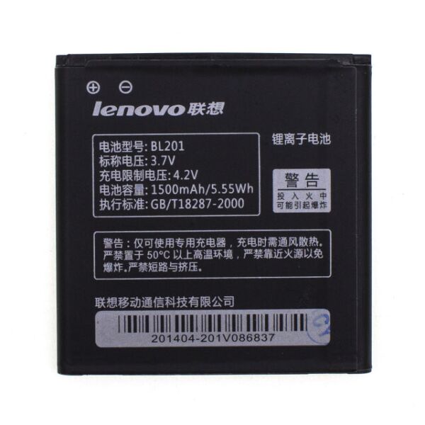 

Аккумулятор Lenovo BL-201 1500 mAh к Lenovo A60