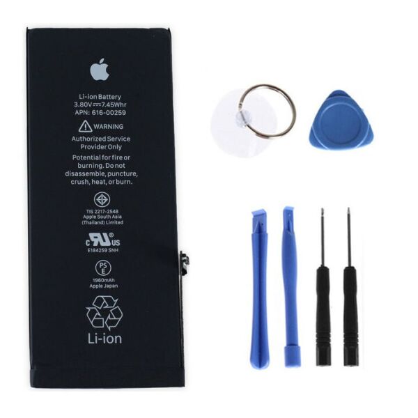 

Аккумулятор Apple iPhone 7 1960mAh + набор для замены аккумулятора