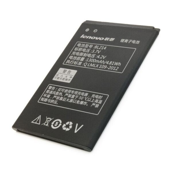 

Аккумулятор Lenovo BL-214 1300mAh к Lenovo A316/A316i/A300t/A208T/A218