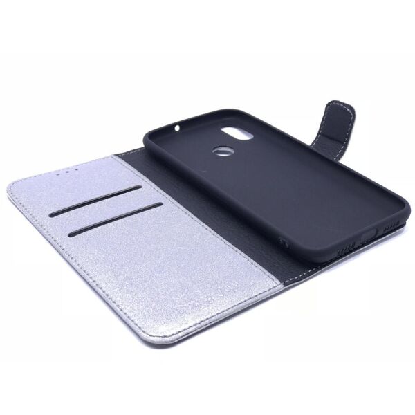 

Чехол-книжка Aspor для Xiaomi Mi8 SILVER