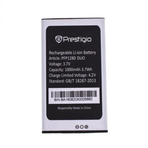 

Аккумулятор к телефону Prestigio PFP 1280 Duo 1000mAh