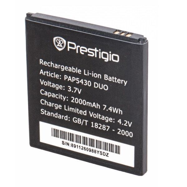 

Аккумулятор к телефону Prestigio PAP 5430 2000mAh