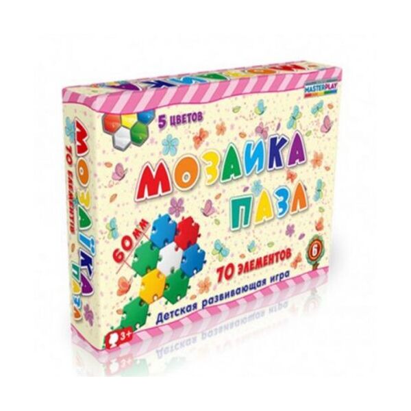 

Мозаика-пазл, 70 деталей 1-147