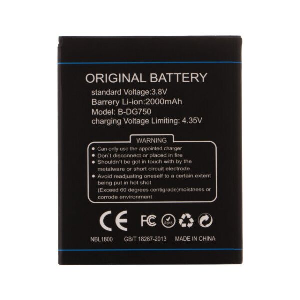 

Аккумулятор Doogee B-DG750 2000mAh