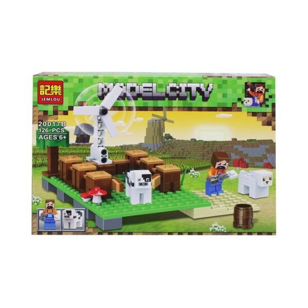 

Конструктор Minecraft: Ферма, 126 деталей 20017A-F