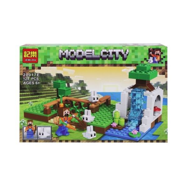 

Конструктор Minecraft: Ферма, 124 детали 20017A-F