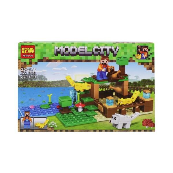 

Конструктор Minecraft: Ферма, 122 детали 20017A-F