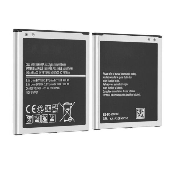 

Аккумулятор к EB-BG530BBC 2600mAh, Samsung G530H Galaxy Grand Prime, G531H/DS Grand Prime VE, Galaxy J2