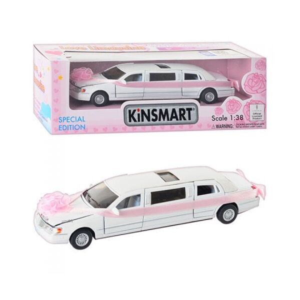 

Машинка KINSMART Свадебный лимузин KT7001WW