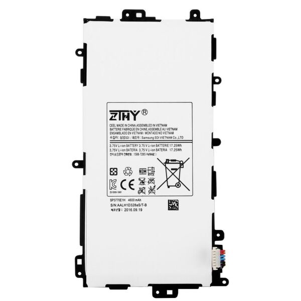 

Аккумулятор SP3770E1H для планшетов Samsung N5100 Note 8.0, N5110 Note 8.0, N5120 Note 8 4600mAh
