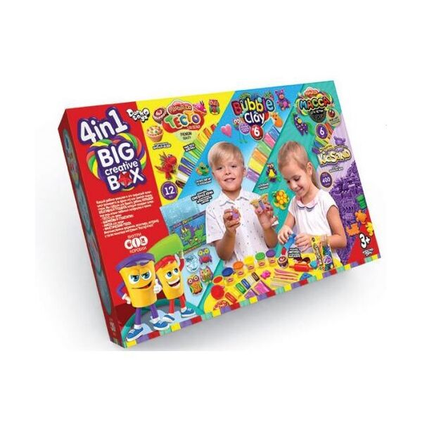 

Набор креативного творчества Big Creative Box 4 в 1 (рус) BCRB-01-01
